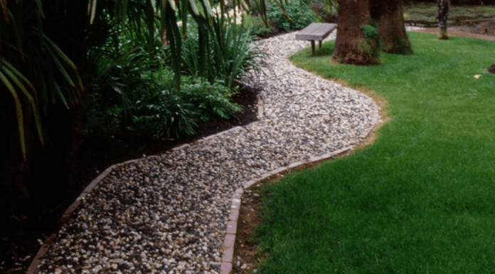 Installing Channel Drains as a drainage solution